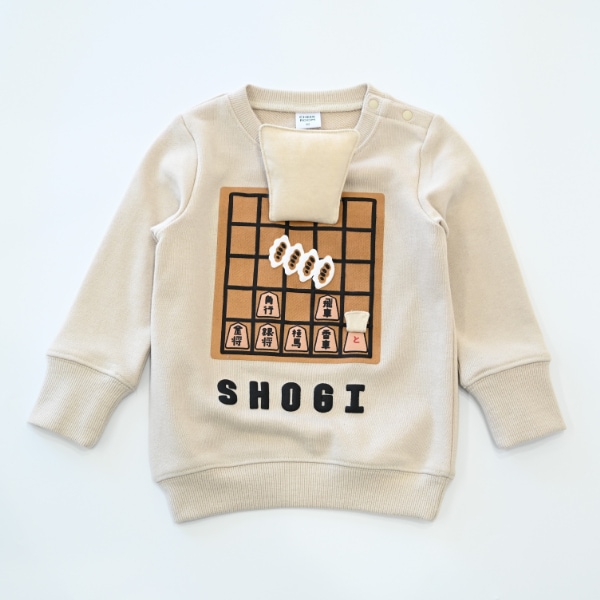 【25FW】将棋 トレーナー / アイボリー