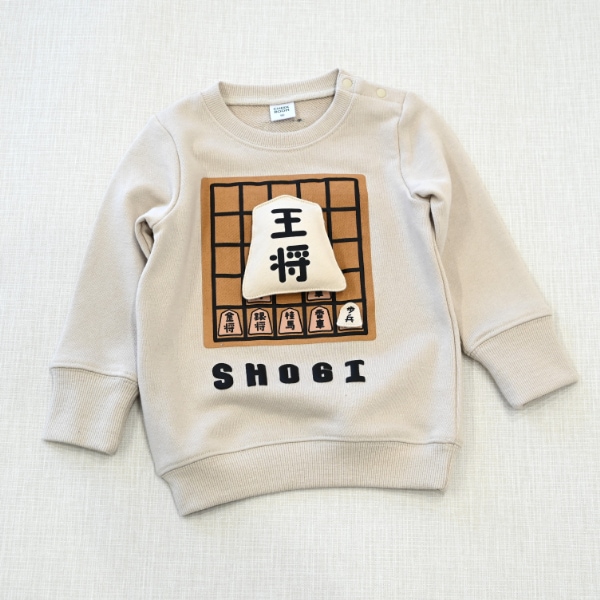 【25FW】将棋 トレーナー / アイボリー