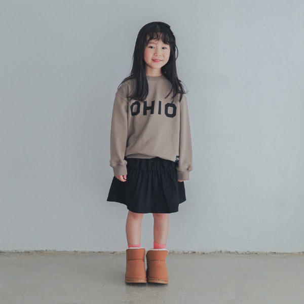 【25FW】OHIO トレーナー / ベージュ