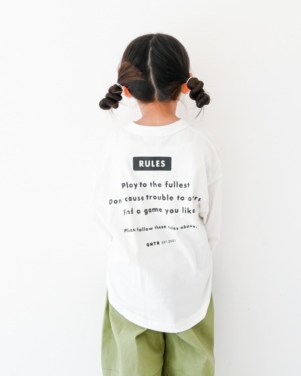 【ジェネレーター】AFTER L/S Tシャツ / ホワイト