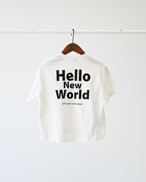 【フォブ】Hello Tシャツ / ホワイト
