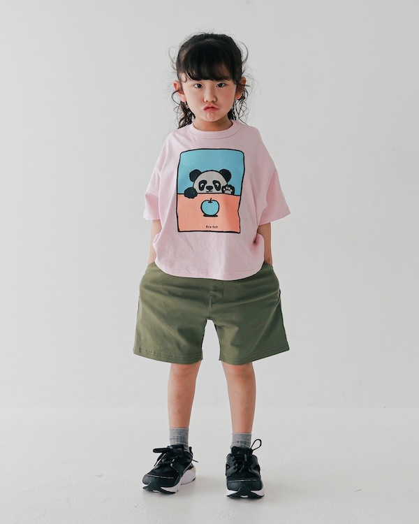 【フォブ】F/B PANDA Tシャツ / ピンク