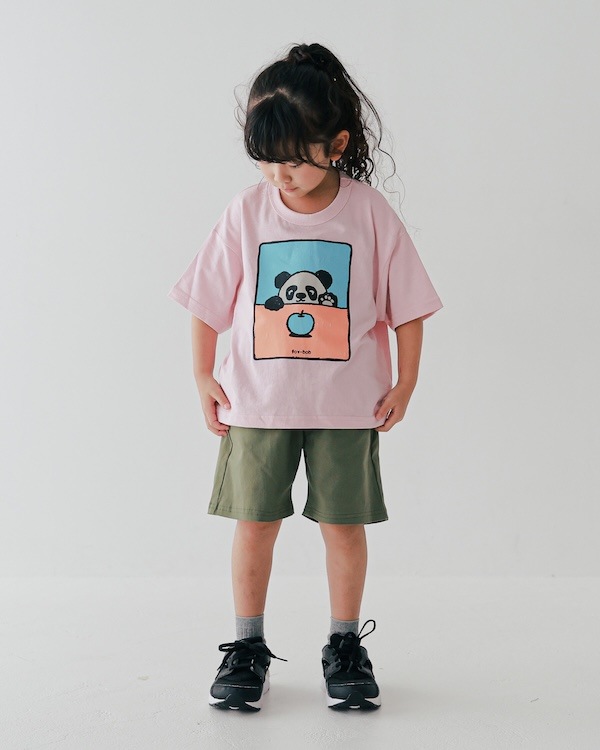 【フォブ】F/B PANDA Tシャツ / ピンク