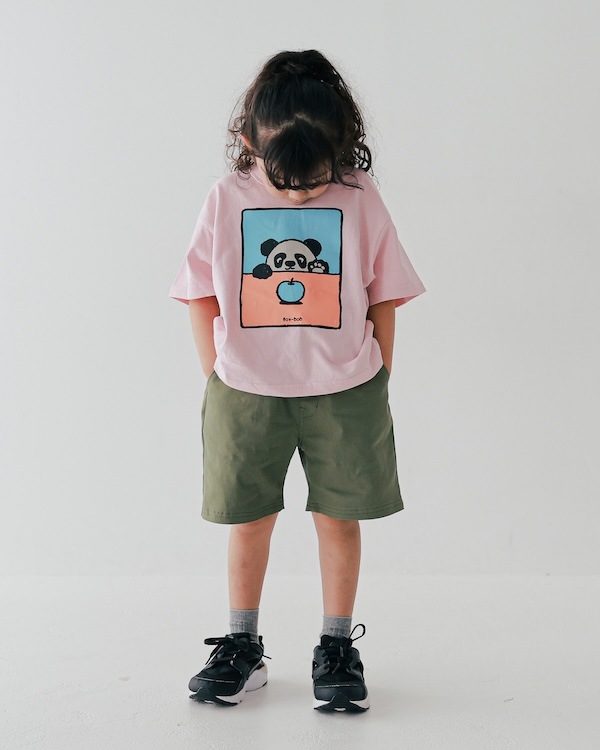 【フォブ】F/B PANDA Tシャツ / ピンク