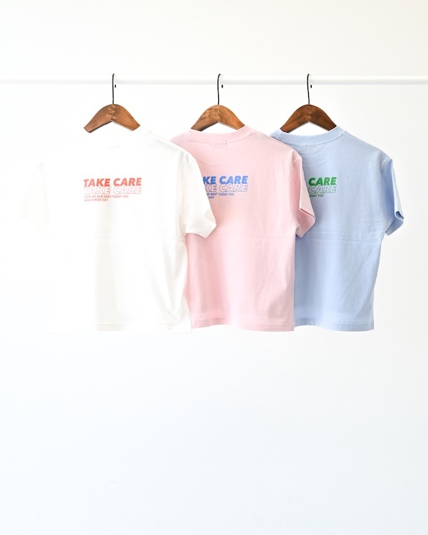 【アンディニー】TAKE CARE Tシャツ / サックス
