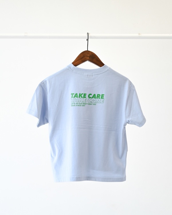 【アンディニー】TAKE CARE Tシャツ / サックス