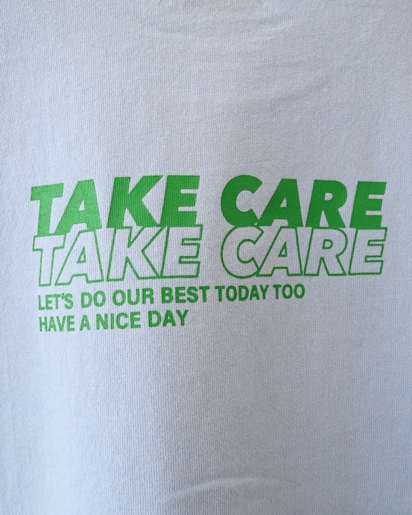 【アンディニー】TAKE CARE Tシャツ / サックス