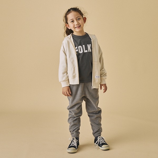 【25FW】ジップパーカー / アイボリー