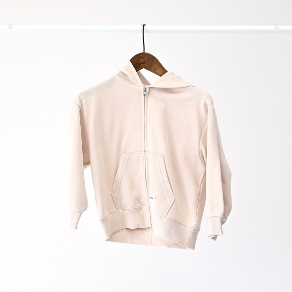 【25FW】ジップパーカー / アイボリー