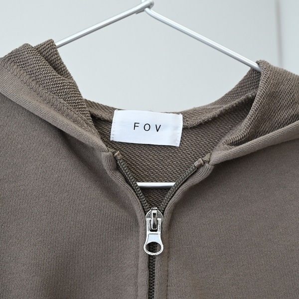 【25FW】ジップパーカー / アイボリー