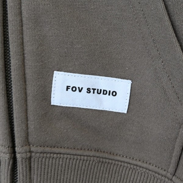 【25FW】ジップパーカー / アイボリー