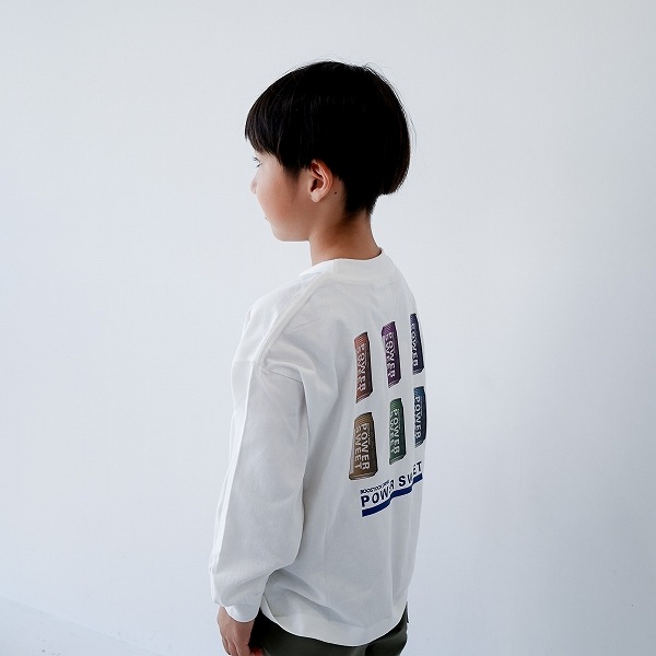 【25FW】POWERSWEET L/S Tシャツ / ホワイト