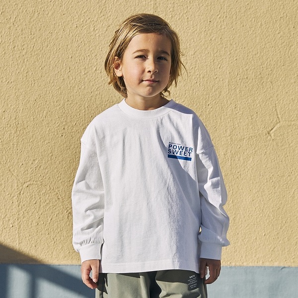 【25FW】POWERSWEET L/S Tシャツ / ホワイト