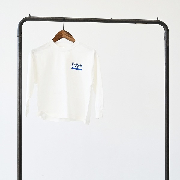 【25FW】POWERSWEET L/S Tシャツ / ホワイト