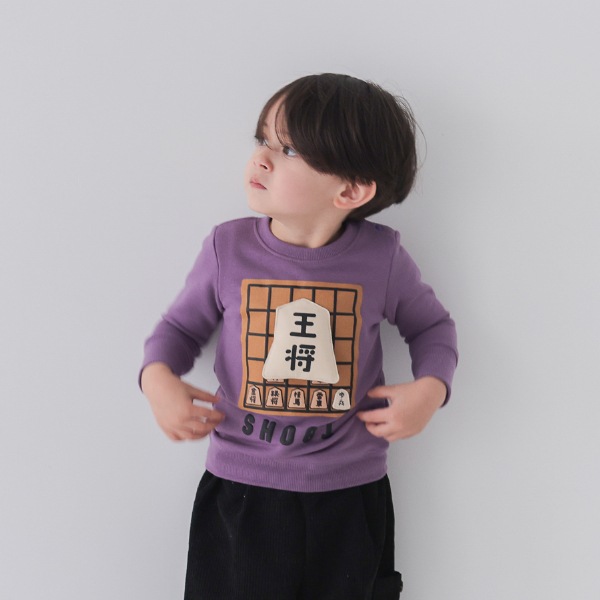 【25FW】将棋 トレーナー / パープル
