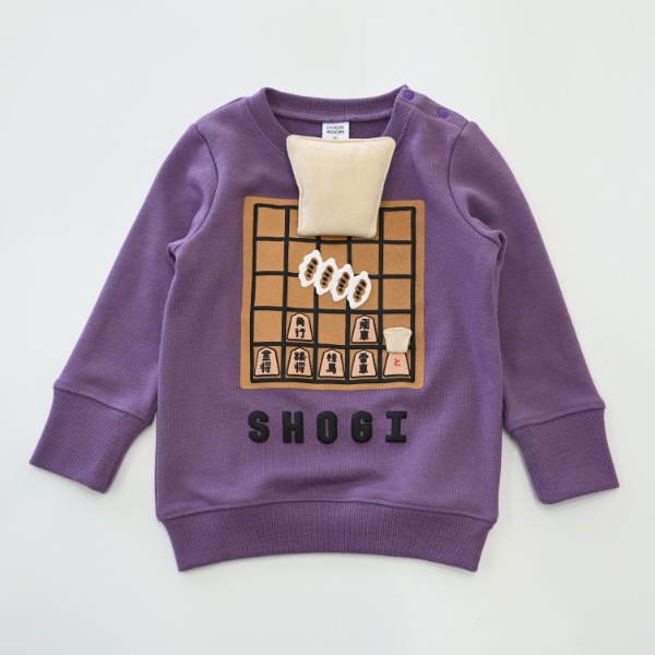 【25FW】将棋 トレーナー / パープル