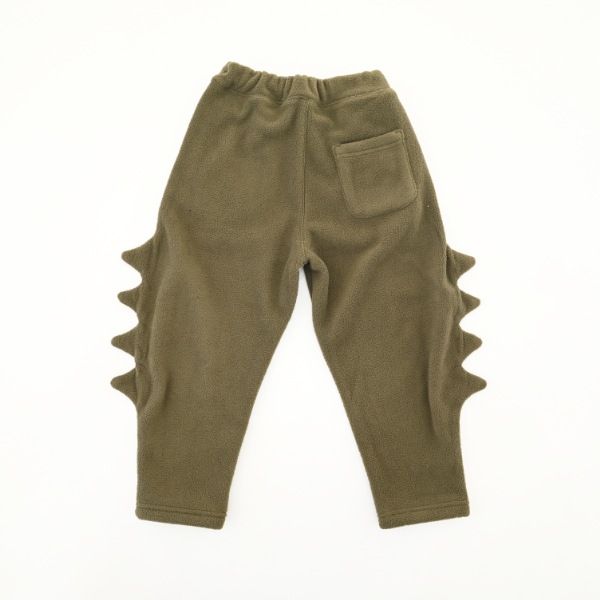 【25FW】トゲトゲ フリースロングパンツ / カーキ