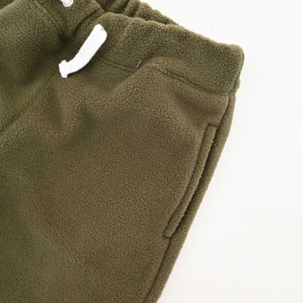 【25FW】トゲトゲ フリースロングパンツ / カーキ