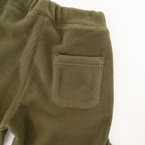 【25FW】トゲトゲ フリースロングパンツ / カーキ