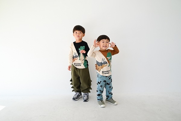 【25FW】トゲトゲ フリースロングパンツ / カーキ