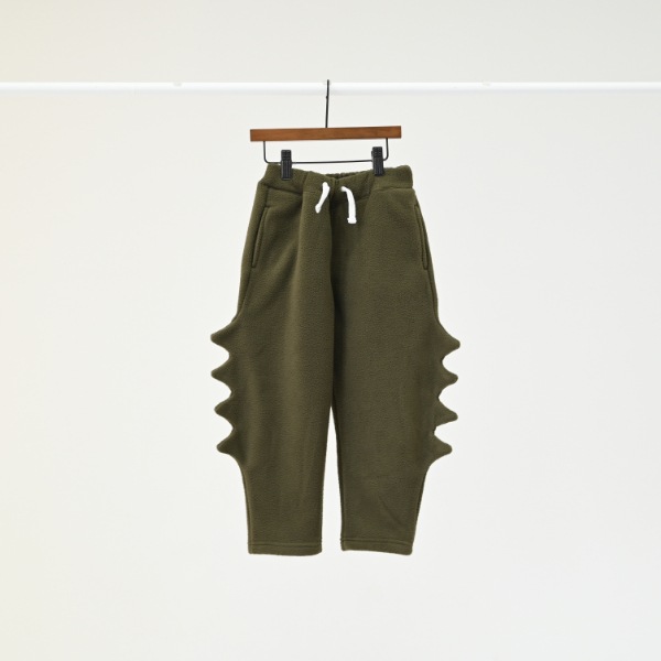 【25FW】トゲトゲ フリースロングパンツ / カーキ