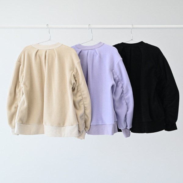 【25FW】MA-1 フリースジャケット / アイボリー