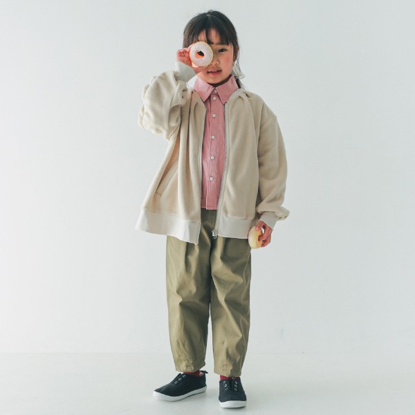 【25FW】MA-1 フリースジャケット / アイボリー