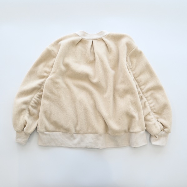 【25FW】MA-1 フリースジャケット / アイボリー