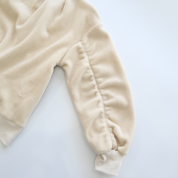 【25FW】MA-1 フリースジャケット / アイボリー