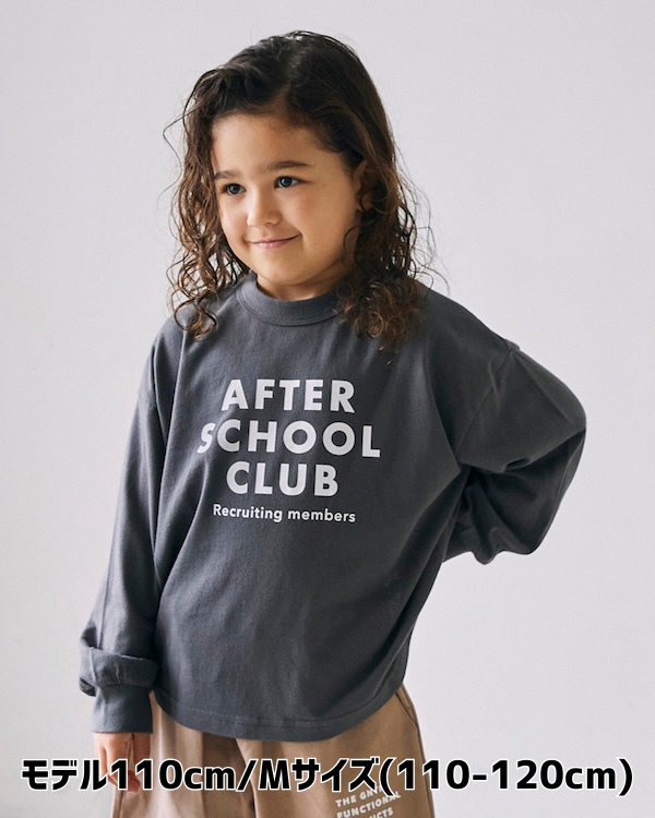 【26PS】AFTER L/S Tシャツ / チャコールグレー