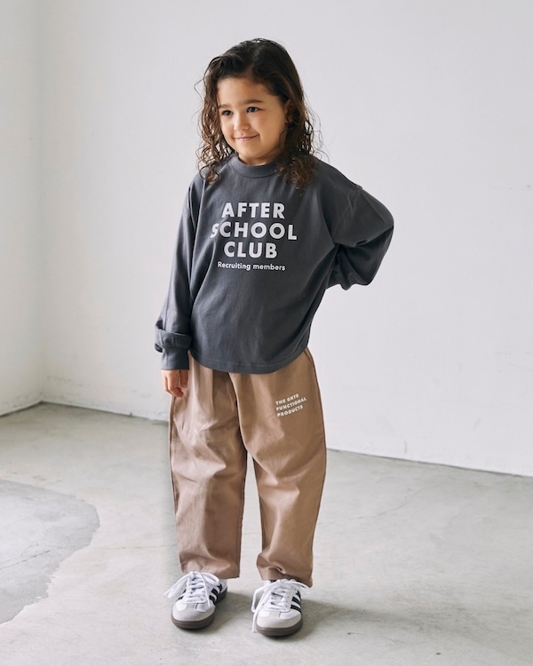 【26PS】AFTER L/S Tシャツ / チャコールグレー