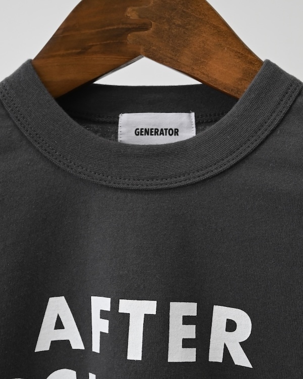 【26PS】AFTER L/S Tシャツ / チャコールグレー