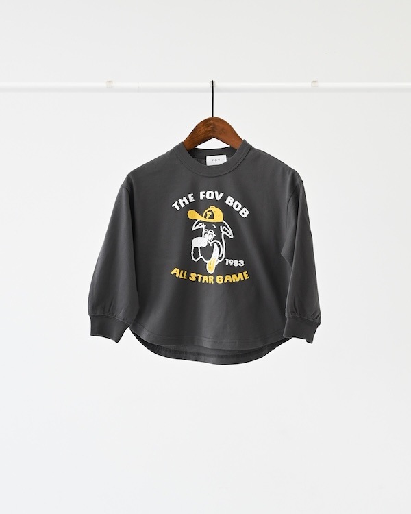 【フォブ】F/B ALL STAR L/S Tシャツ / チャコールグレー