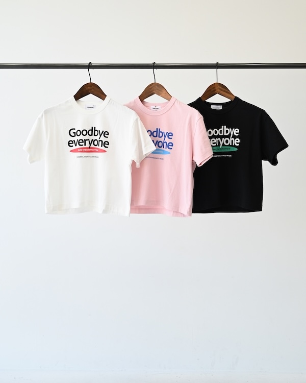 【ジェネレーター】Goodbye Tシャツ / ホワイト