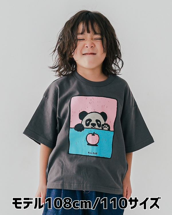 【フォブ】F/B PANDA Tシャツ / チャコールグレー