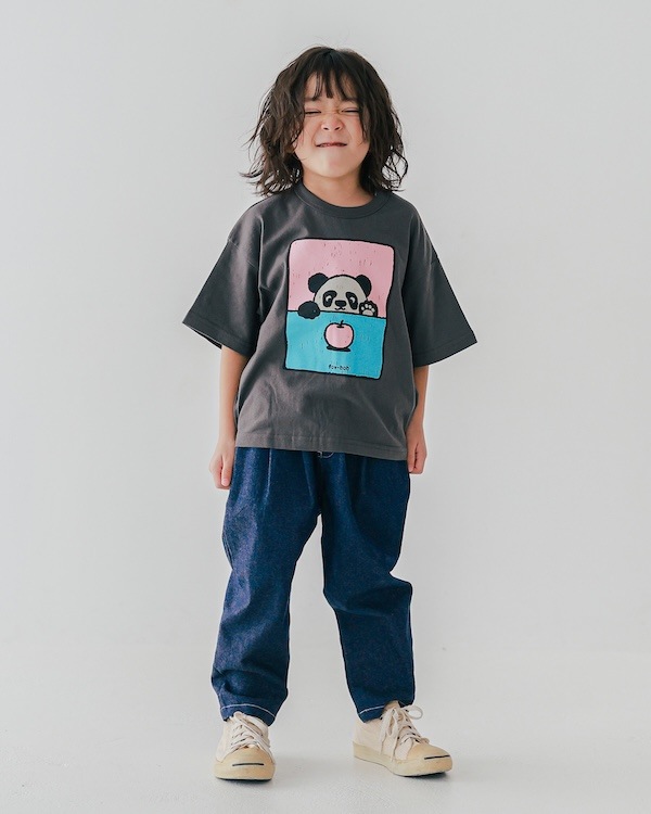 【フォブ】F/B PANDA Tシャツ / チャコールグレー