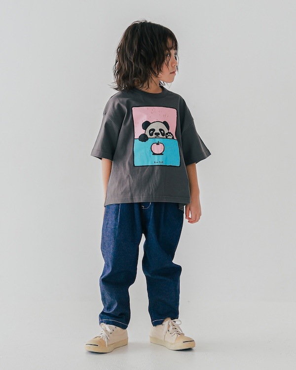 【フォブ】F/B PANDA Tシャツ / チャコールグレー