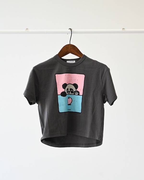【フォブ】F/B PANDA Tシャツ / チャコールグレー