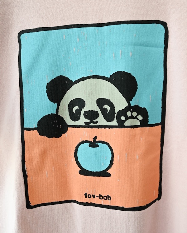 【フォブ】F/B PANDA Tシャツ / チャコールグレー