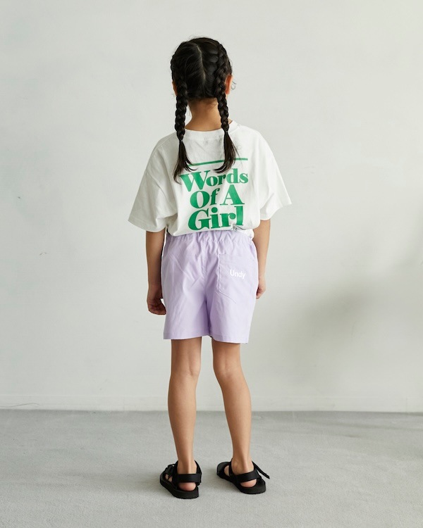 【アンディニー】Words of Tシャツ / ホワイト