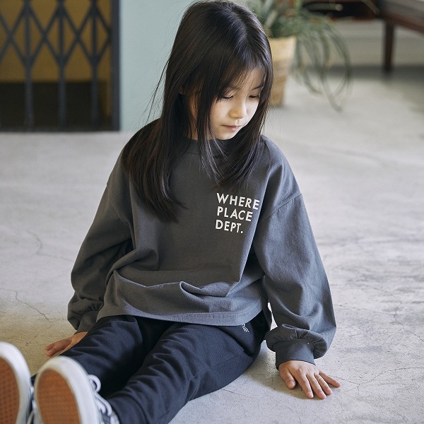 【25FW】W.P.D L/S Tシャツ / チャコールグレー