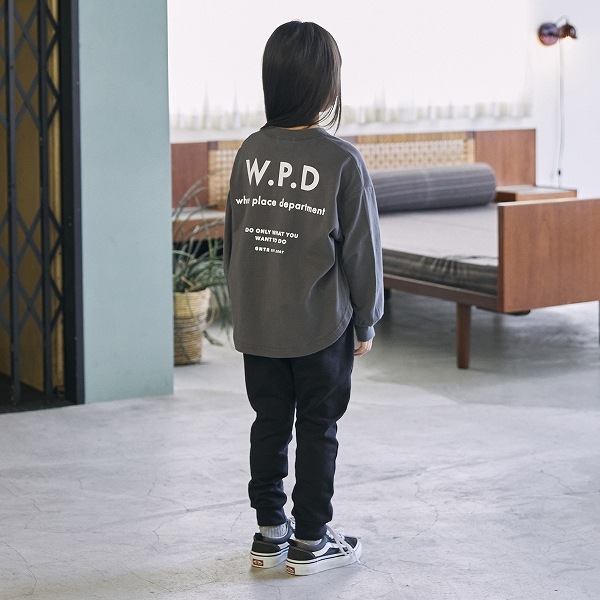 【25FW】W.P.D L/S Tシャツ / チャコールグレー