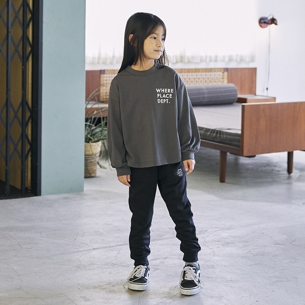 【25FW】W.P.D L/S Tシャツ / チャコールグレー