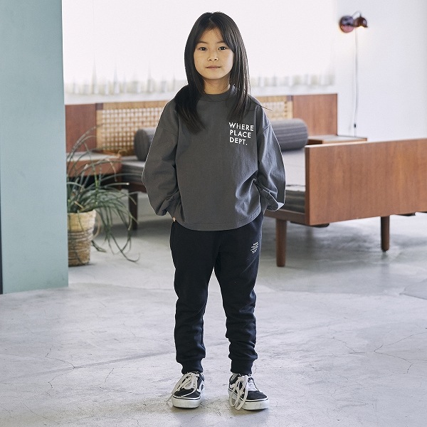 【25FW】W.P.D L/S Tシャツ / チャコールグレー