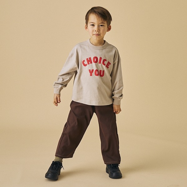 【25FW】CHOICEYOU L/S Tシャツ / グレージュ