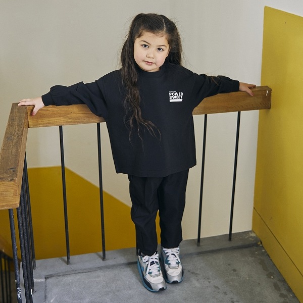 【25FW】POWERSWEET L/S Tシャツ / ブラック