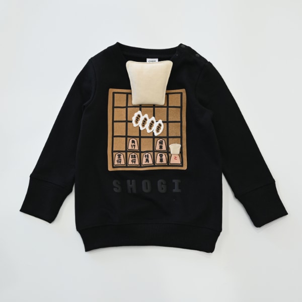 【25FW】将棋 トレーナー / ブラック