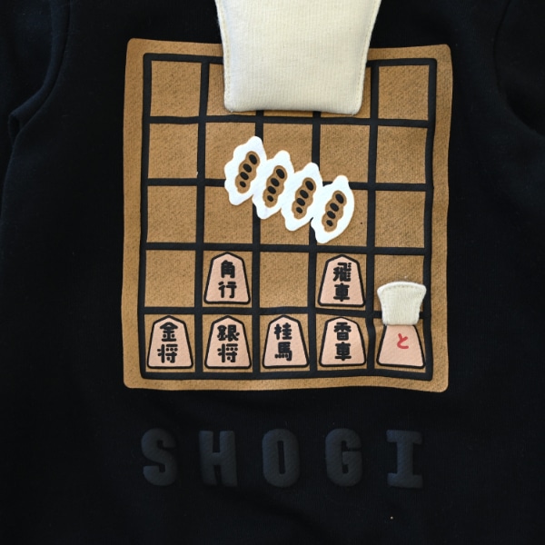 【25FW】将棋 トレーナー / ブラック
