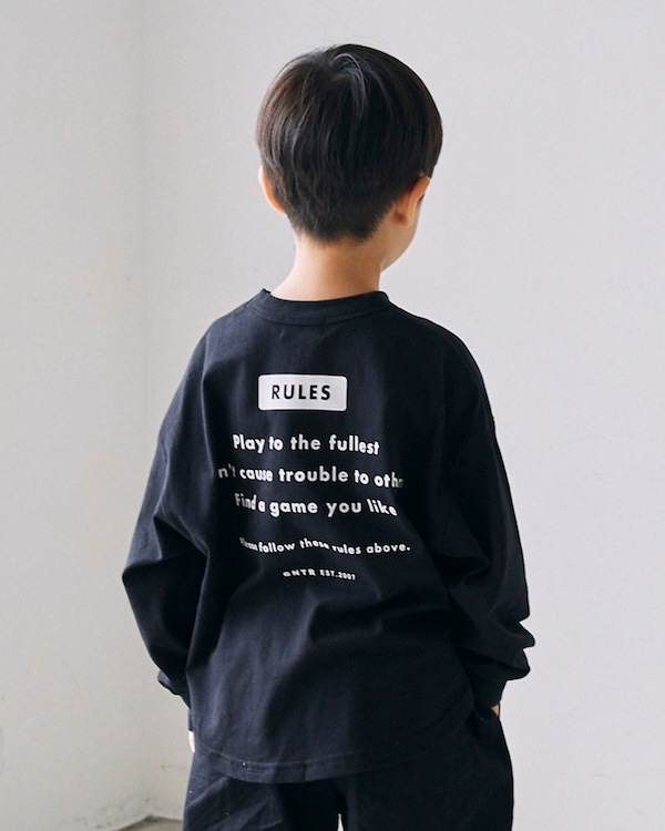 【ジェネレーター】AFTER L/S Tシャツ / ブラック