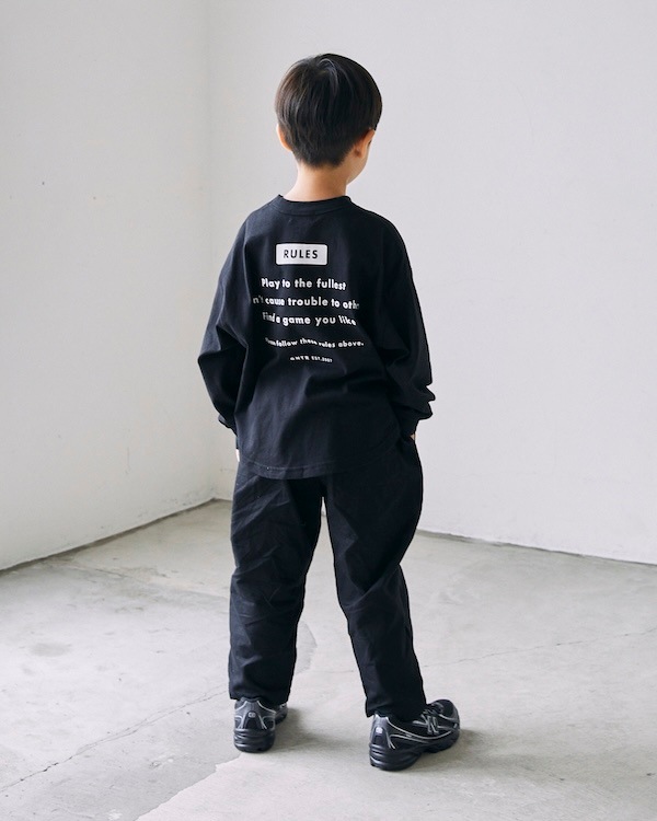 【ジェネレーター】AFTER L/S Tシャツ / ブラック